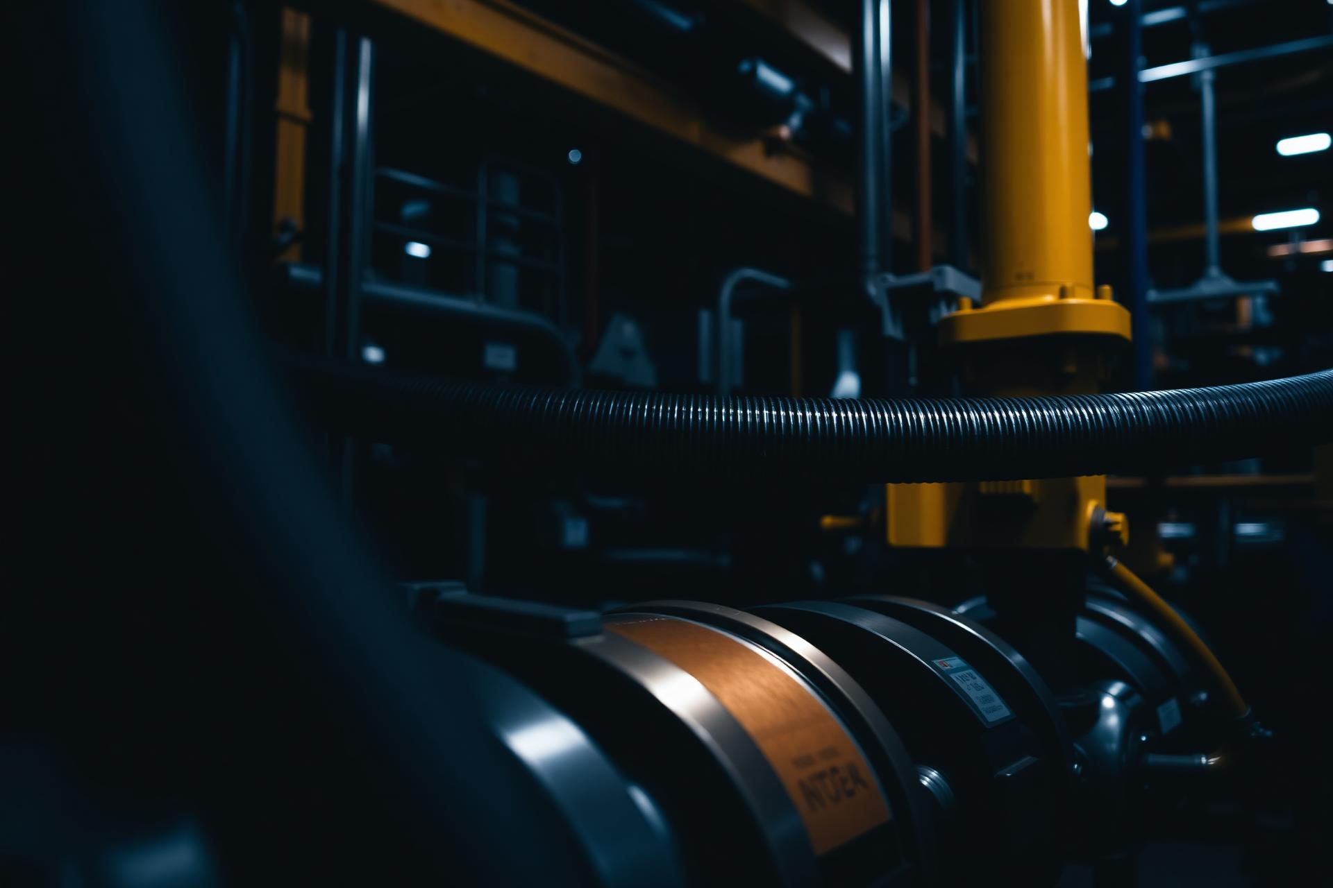 Mangueiras hidráulicas e conexões industriais